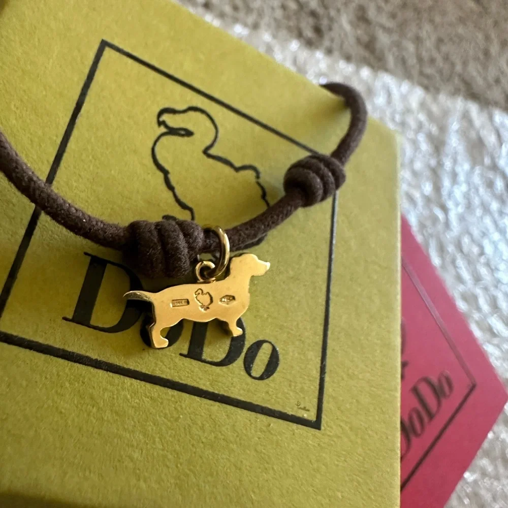 DoDo Dachshund 18K yellow gold Charm Bracelet - Picture 4 of 6